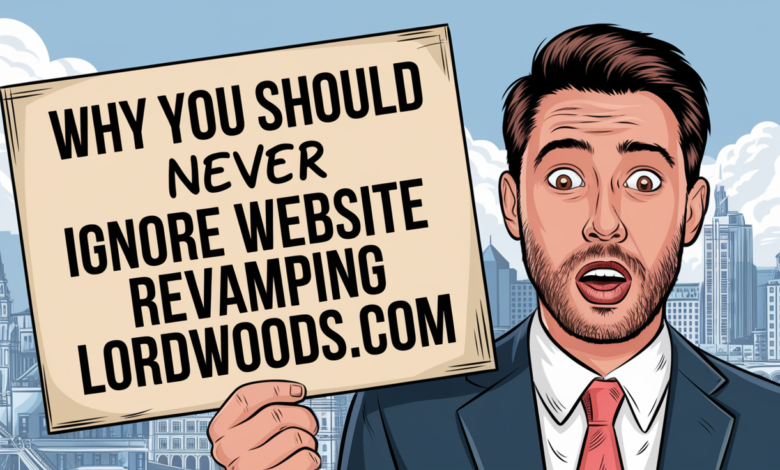 Why You Should Never Ignore Website Revamping Lordwoods.com